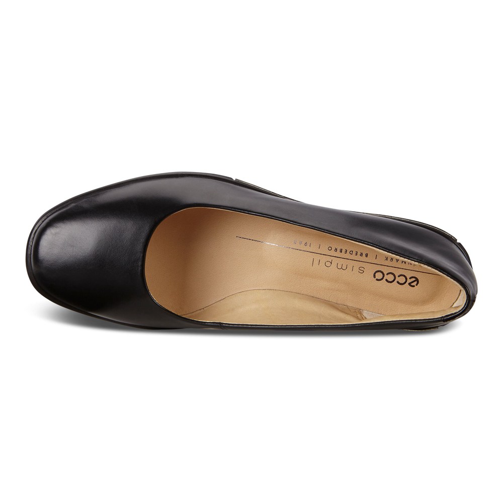 Bailarinas Mujer - ECCO Simpil Ii Slip-On - Negros - IXY063258